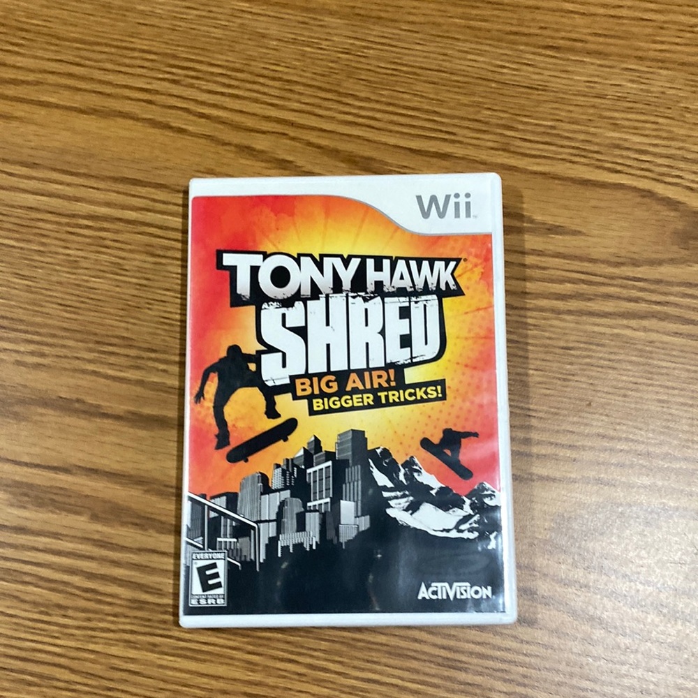 Tony Hawk Shred Wii Game